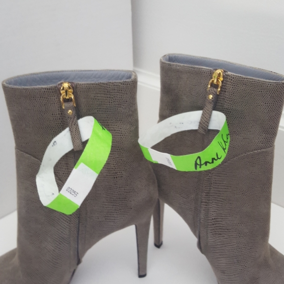 Sergio Rossi size 39 boots leather snake effect ankle heeled stiletto - Picture 12 of 12